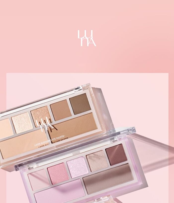 Luna Layer Blending Eye Palette - 4 Types - #03 Coral Affair
