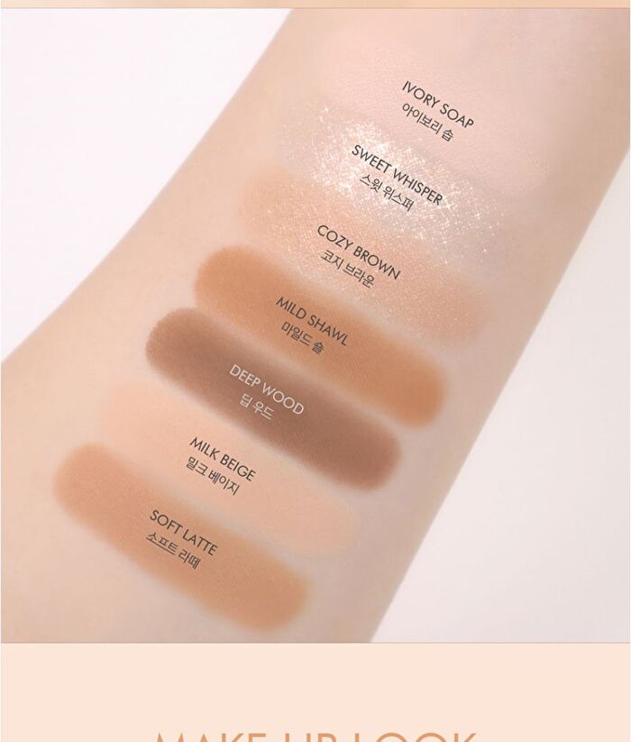 Luna Layer Blending Eye Palette - 4 Types - #03 Coral Affair
