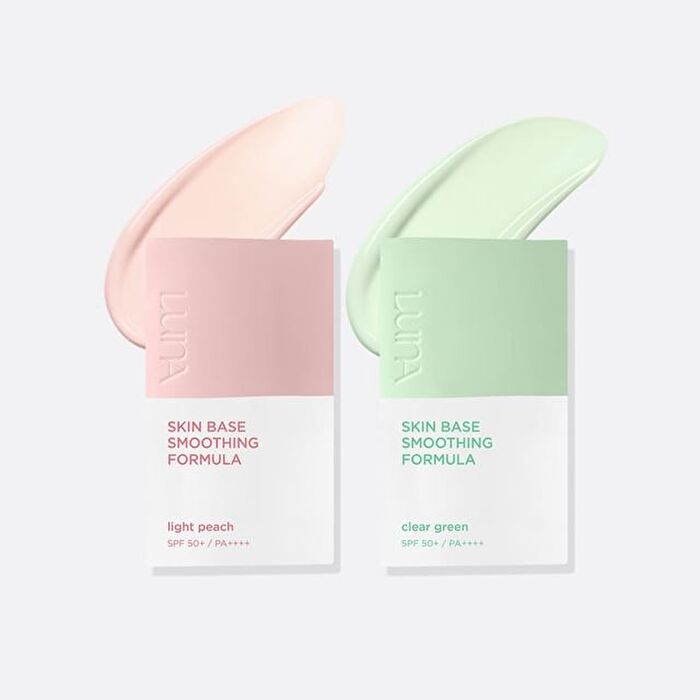 Luna Skin Base Smoothing Formula - 2 Types - Light Peach