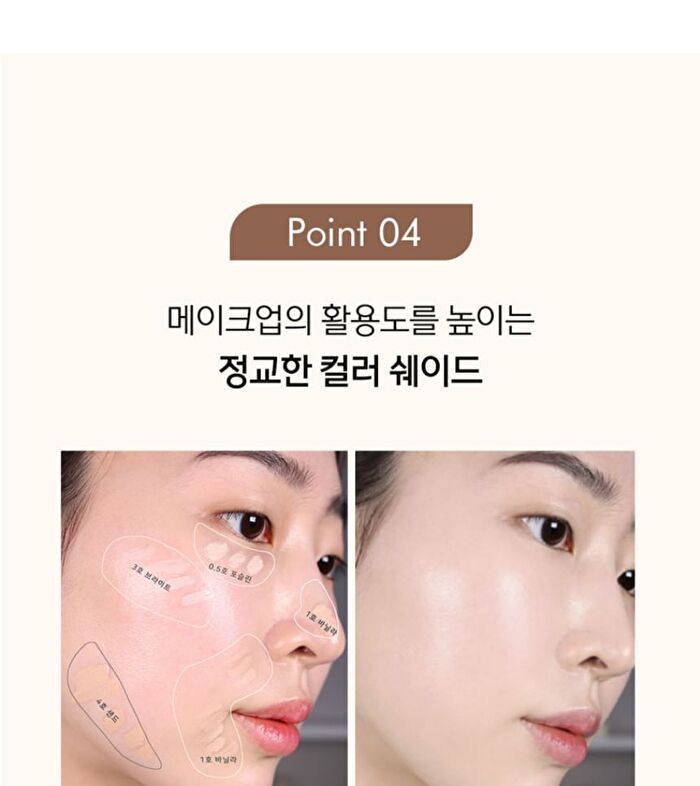 Long Lasting Tip Concealer Cover-Fit - 7 Colors - #0.7 Ivory