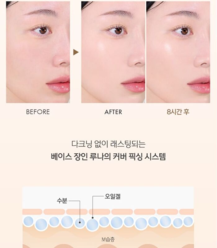 Luna Long Lasting Conceal Fixing Cushion Set - 3 Colors - #21W Warm Ivroy