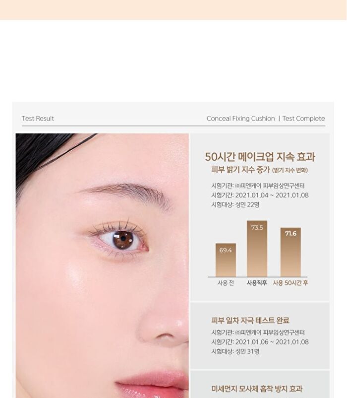 Luna Long Lasting Conceal Fixing Cushion Set - 3 Colors - #23M Medium Beige