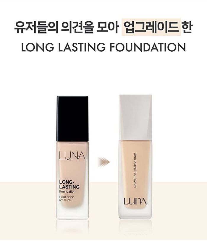 Luna Long Lasting Foundation - 5 Colors - #13 Porcelain