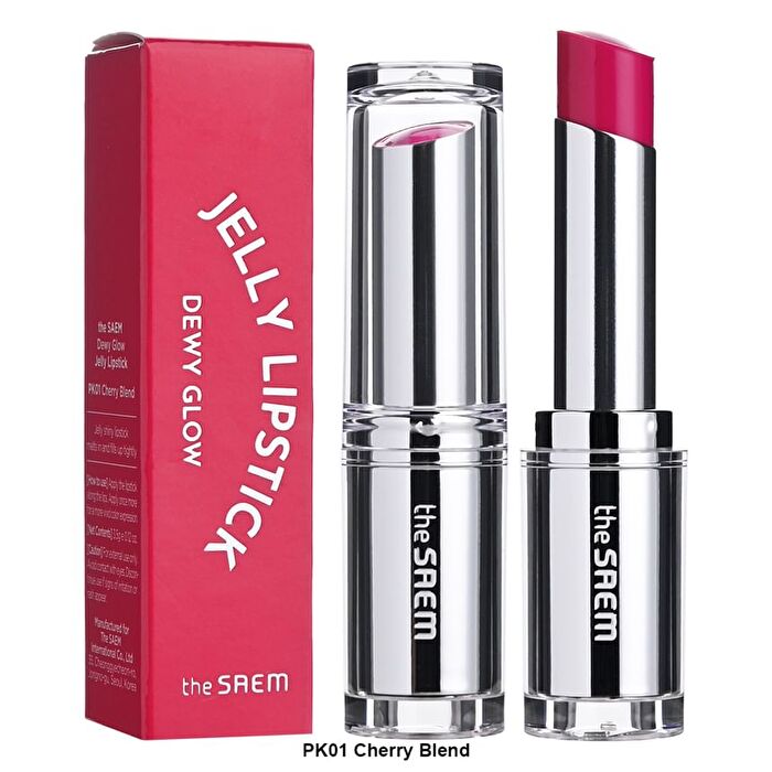 Dewy Glow Jelly Lipstick - 2 Colors - #PK01 Cherry Blend