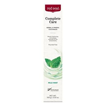 Complete Care Herbal & Mineral Toothpaste Fluoride Free - Mild Mint - Fluoride Free - 100g