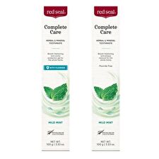 Complete Care Herbal & Mineral Toothpaste Fluoride Free - Mild Mint - Fluoride Free - 100g