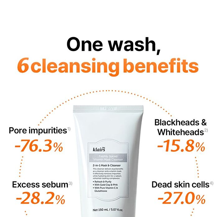 Freshly Juiced Vitamin Mask Cleanser - 150ml