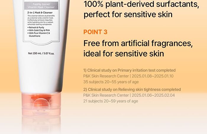 Freshly Juiced Vitamin Mask Cleanser - 150ml