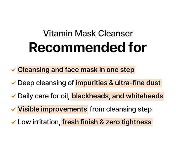 Freshly Juiced Vitamin Mask Cleanser - 150ml