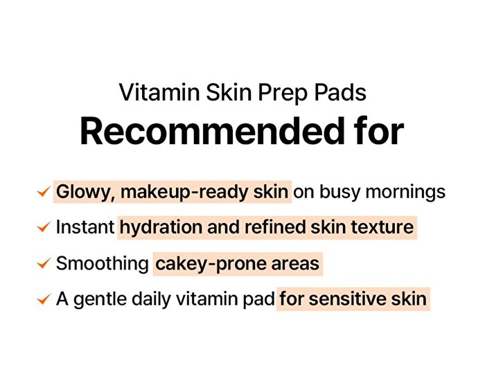 Dear, Klairs Freshly Juiced Vitamin Skin Prep Pads - 80 pads