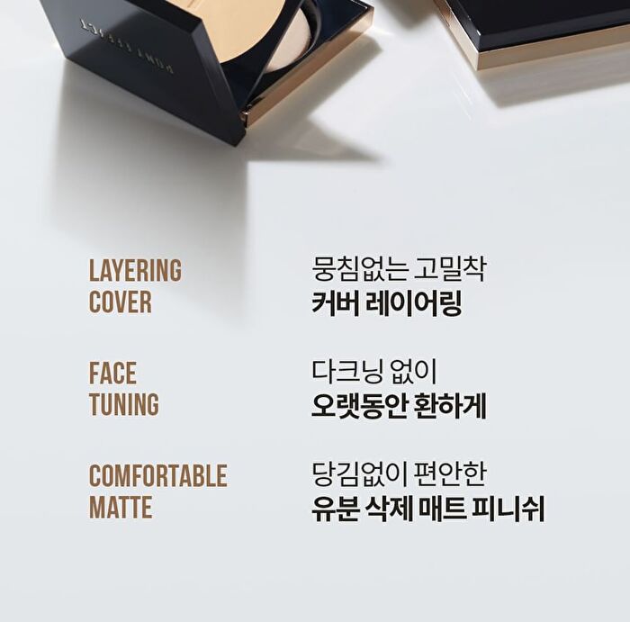 Coverstay Poreless Powder Foundation - 3 Colors - #01 Light Beige
