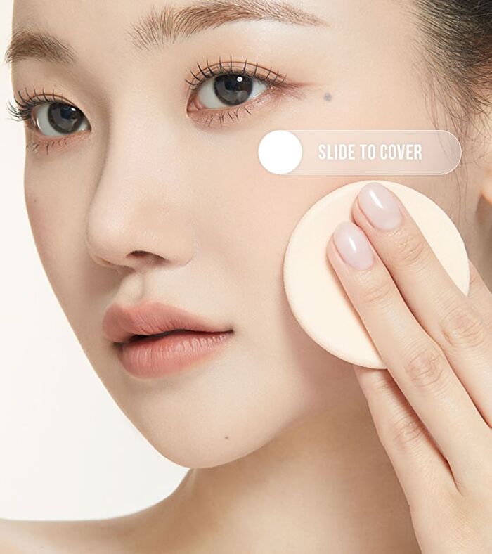 Coverstay Poreless Powder Foundation - 3 Colors - #01 Light Beige