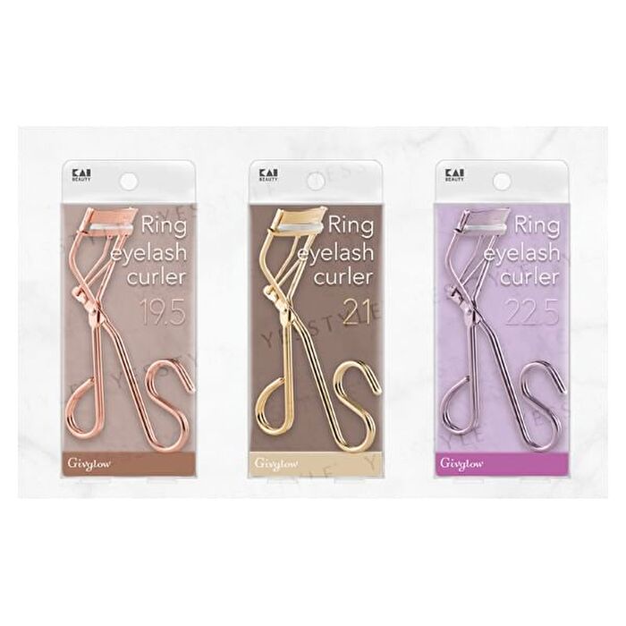 Ring Eyelash Curler By Givglow - Champagn Gold 21