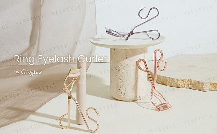 Ring Eyelash Curler By Givglow - Champagn Gold 21