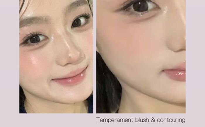 Herorange Cheek Color Diffuse Liquid Blusher - 1-3 - #01 White Sand Beach