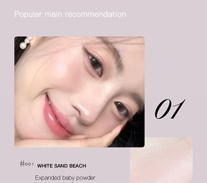Herorange Cheek Color Diffuse Liquid Blusher - 1-3 - #02 Nude Peach Powder