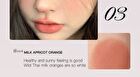 Herorange Cheek Color Diffuse Liquid Blusher - 1-3 - #03 Milk Apricot Orange