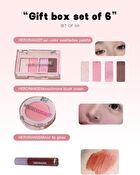 Herorange Set of 6: Girl Pink Makeup Gift Box - Pinky - #01 - 6pcs