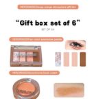 Herorange Set of 6: Energetic Orange Makeup Gift Box - Orange - #02 - 6pcs