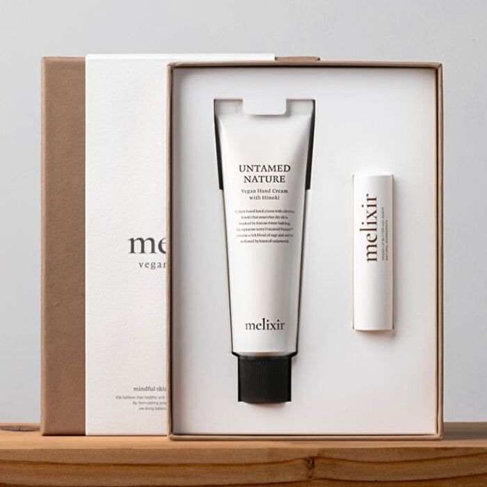 Vegan Lip & Hand Care Kit #Untamed Nature - 2 pcs