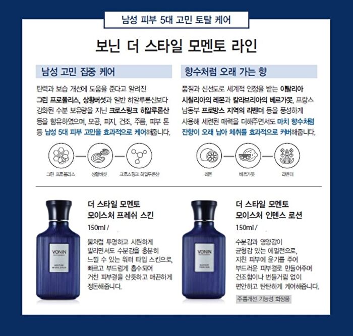 Vonin The Style Momento Moisture Intense Lotion - 150ml