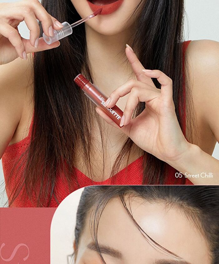 I\'m Meme Lip Silhouette Matte Velvet Tint - 3 Colors - #05 Street Chilli