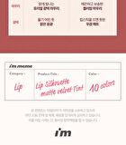 I\'m Meme Lip Silhouette Matte Velvet Tint - 3 Colors - #05 Street Chilli