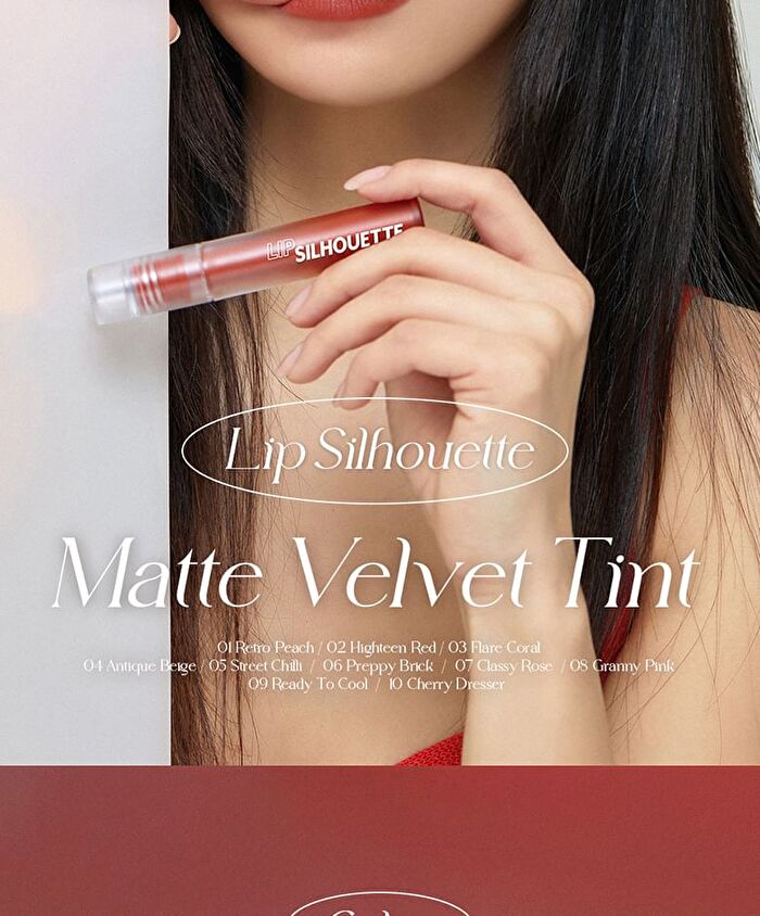 I\'m Meme Lip Silhouette Matte Velvet Tint - 3 Colors - #05 Street Chilli