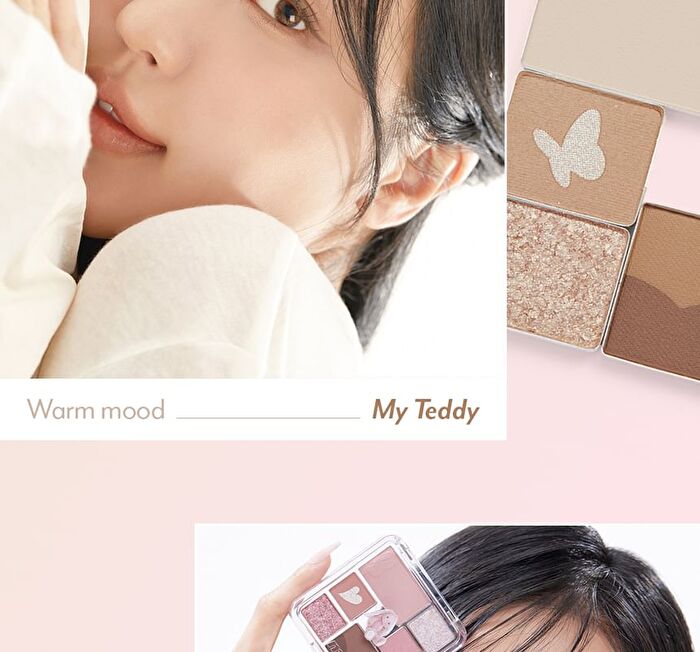 I\'m Meme Wonder Soft Layer Eye Palette - 2 Types - #02 My Bunny