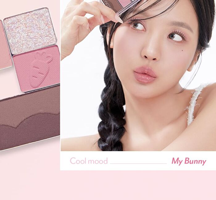 I\'m Meme Wonder Soft Layer Eye Palette - 2 Types - #02 My Bunny