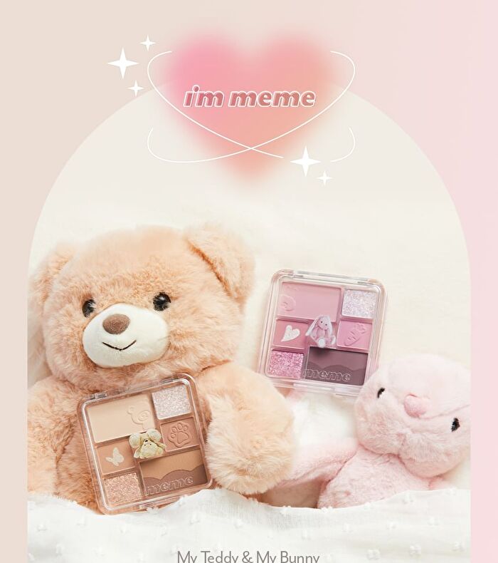 I\'m Meme Wonder Soft Layer Eye Palette - 2 Types - #02 My Bunny