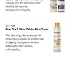 Peel Shot Glow White Rice Toner - 200ml