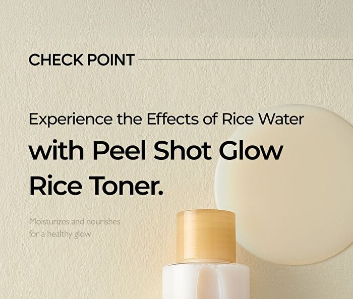 Peel Shot Glow White Rice Toner - 200ml