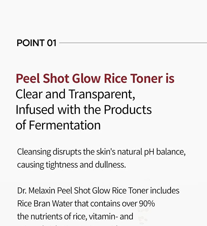 Peel Shot Glow White Rice Toner - 200ml