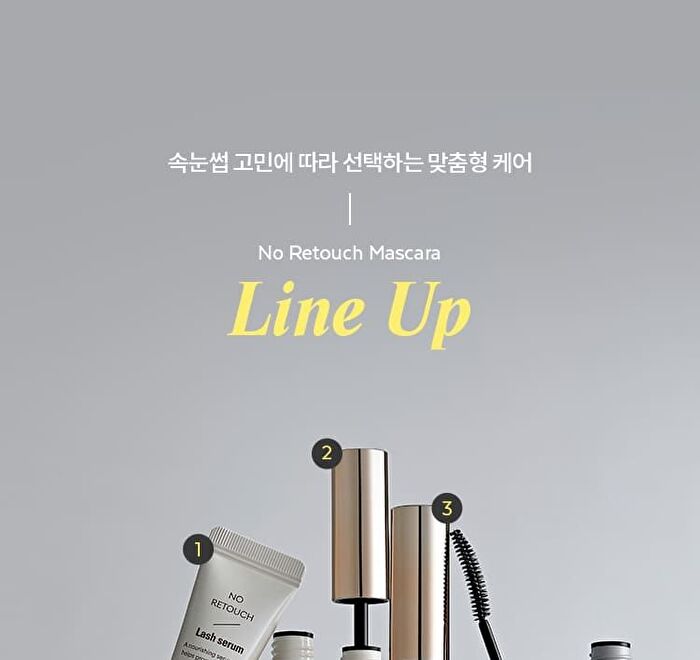 No Retouch Lash Correcting Mascara - Black 