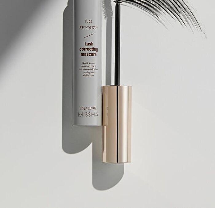No Retouch Lash Correcting Mascara - Black 