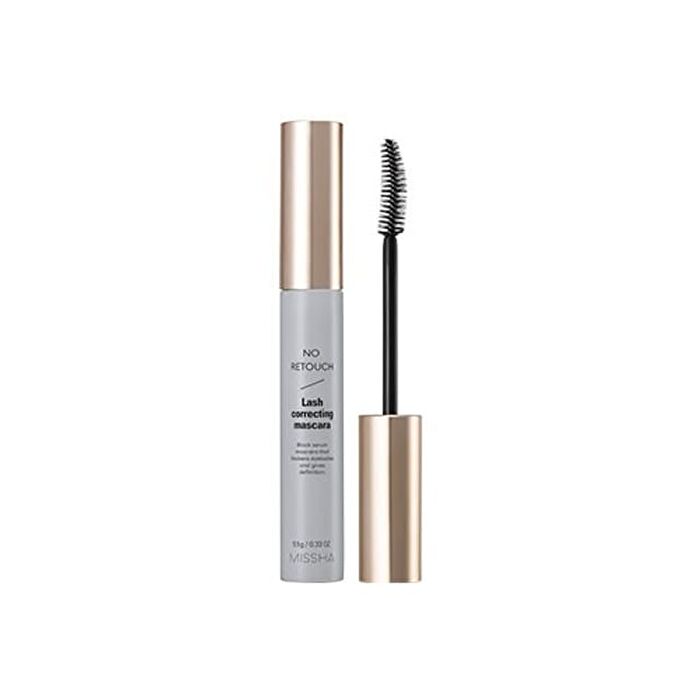 No Retouch Lash Correcting Mascara - Black 