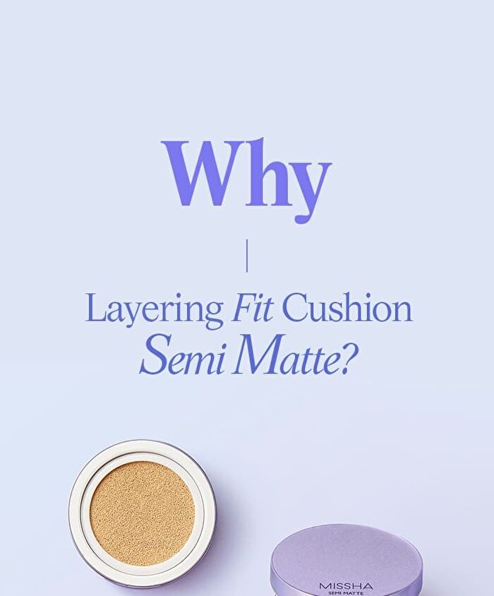 Layering Fit Cushion Semi Matte - 4 Colors - #21 Fair