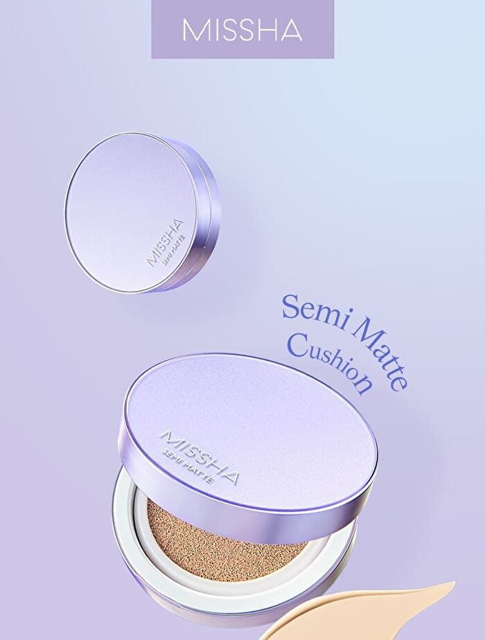 Layering Fit Cushion Semi Matte - 4 Colors - #23 Sand