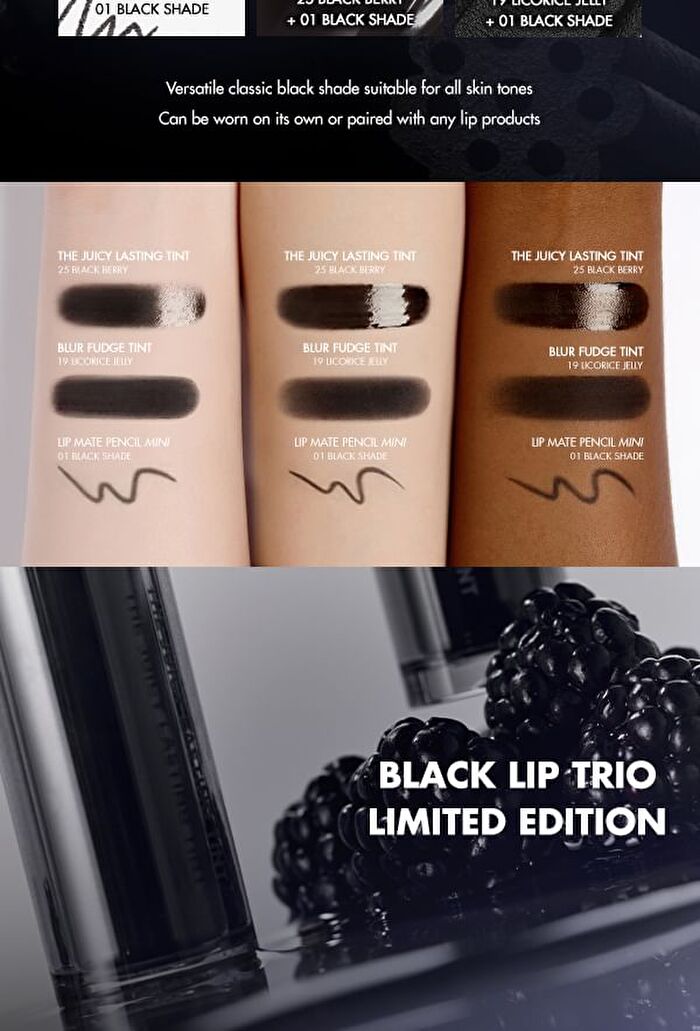 romand Black Lip Trio Set - 3 pcs