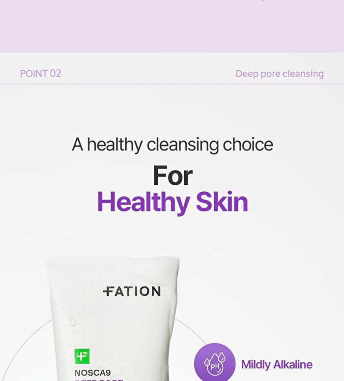 Fation Nosca9 Deep Pore Cleansing Foam - 150ml