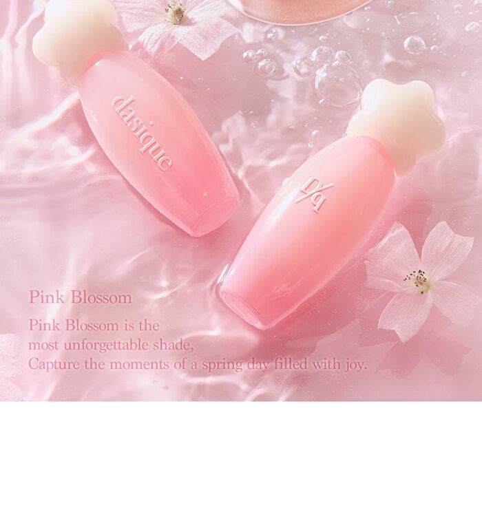 dasique Pure Water Lip Gloss Pink Blossom Collection - 2 Colors - #15 Spring Peach