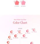 dasique Pure Water Lip Gloss Pink Blossom Collection - 2 Colors - #15 Spring Peach