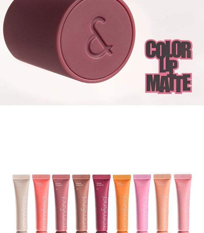 romand Color Lip Matte - 8 Colors - #02 Hush Grape