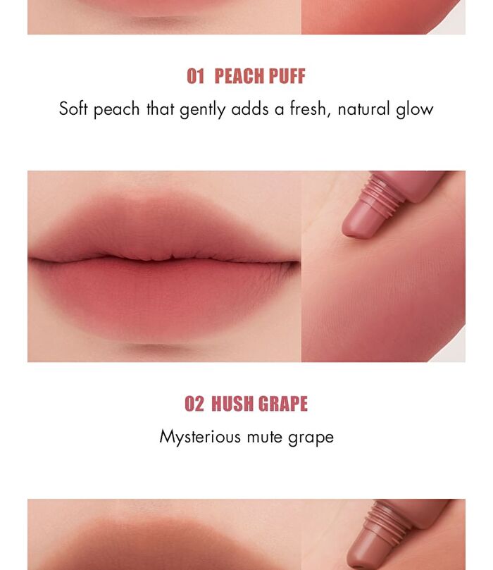 Color Lip Matte - 8 Colors - #03 Taupe Dawn