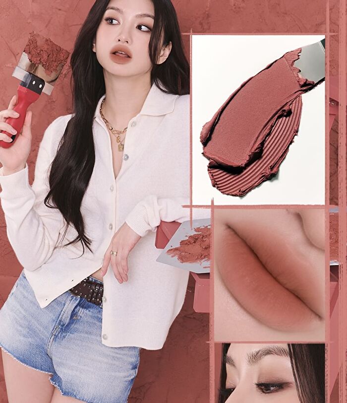 romand Color Lip Matte - 8 Colors - #04 Old Cherry