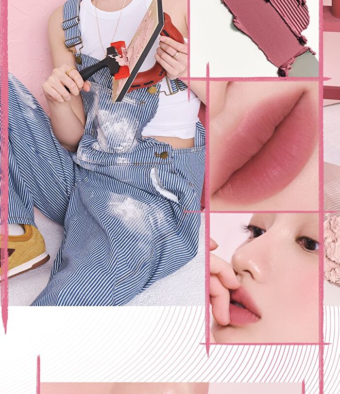 romand Color Lip Matte - 8 Colors - #06 Strawberry Whip