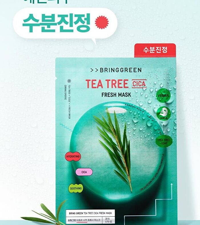 Bring Green Fresh Mask  - 4 Types - Aloe Soothing