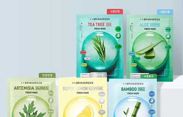 Bring Green Fresh Mask  - 4 Types - Aloe Soothing