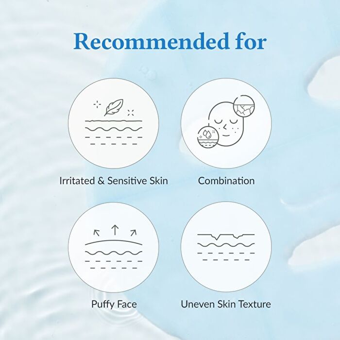 Aqua Blue Hydration Mask Set - 28g x 4 sheets